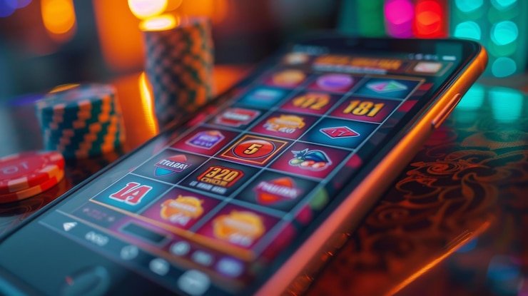 Ilustrasi antarmuka aplikasi uang77 yang mudah digunakan di perangkat mobile dan desktop