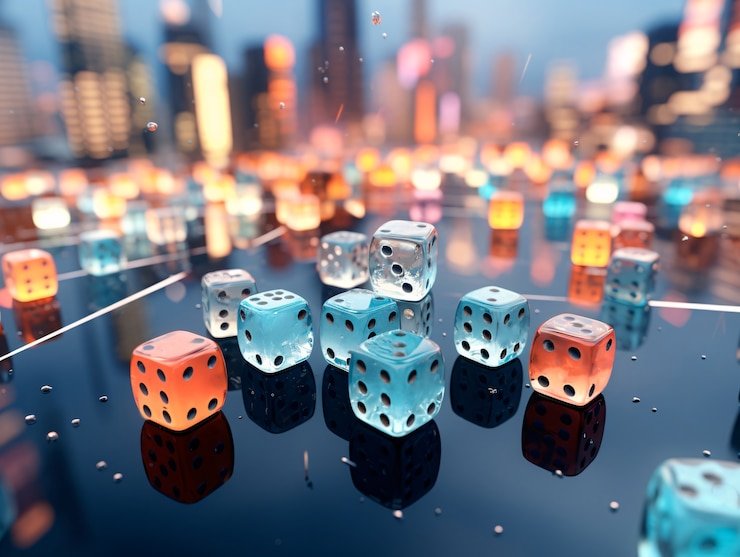 Citra kehidupan hiburan casino virtual dengan permainan interaktif